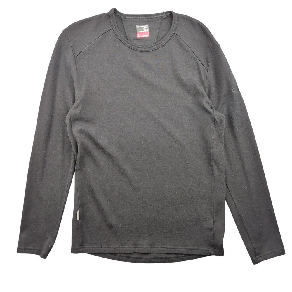 Icebreaker Merino Bodyfit 260 Wool Base Layer LS Shirt Men’s Small Gorpcore